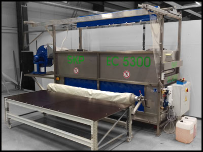EC5000 - manuelle Zeltreinigungsanlage